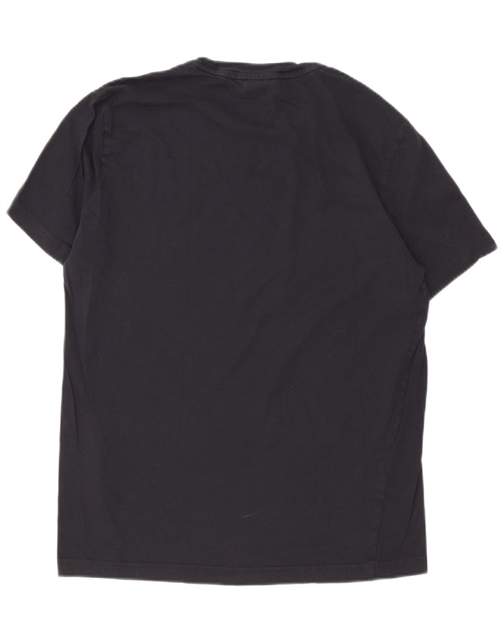 Champion Camiseta gráfica para hombre Top Medium Black Cotton