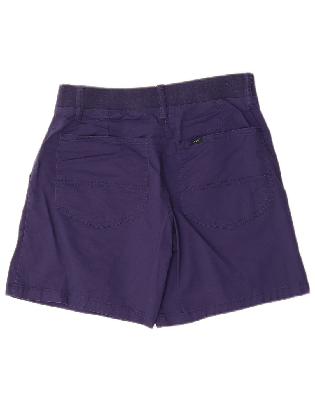 Lee pantalones cortos chinos para mujer US 6 mediano W30 azul marino algodón