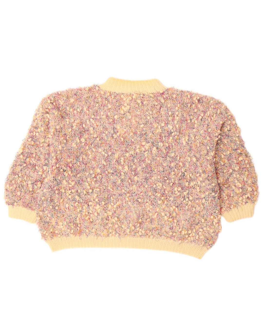 VINTAGE Mujer Turtle Neck Jumper Suéter UK 20 2XL Multicolor Flecked