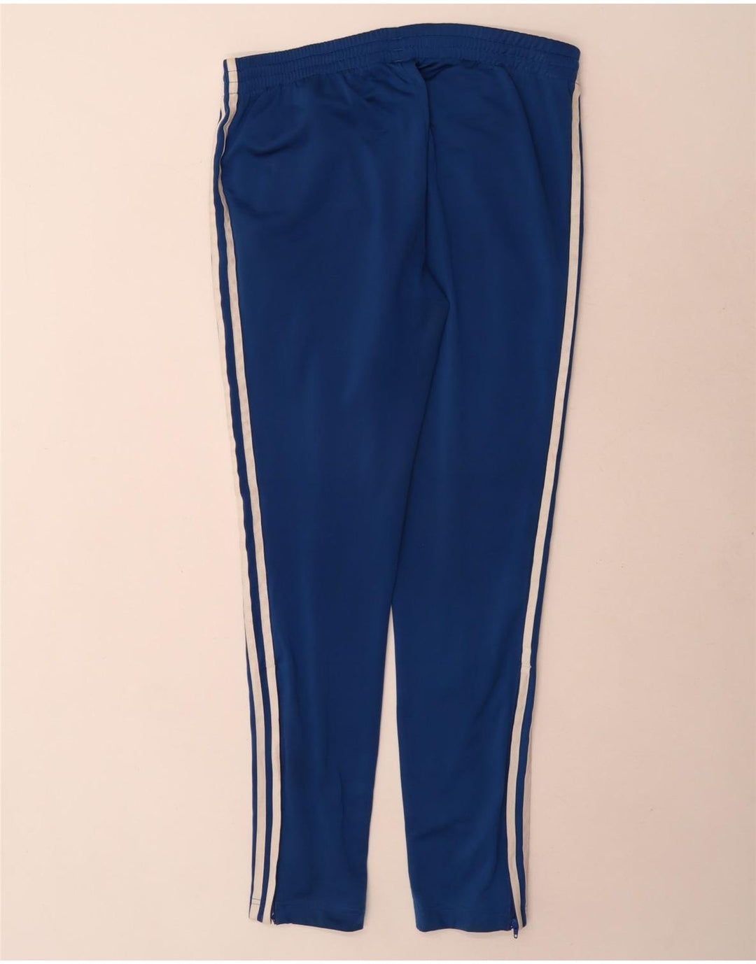 Adidas - Pantalones de chándal para mujer, talla 40, poliéster azul grande