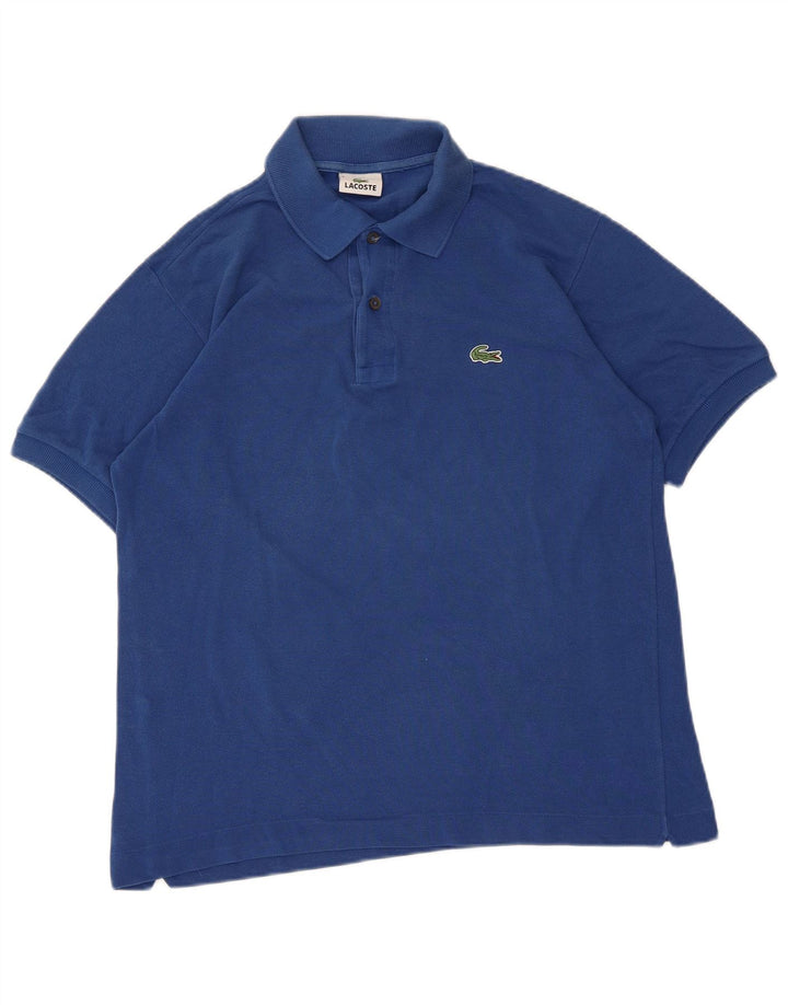 Polo Lacoste para hombre talla 3 pequeño algodón azul