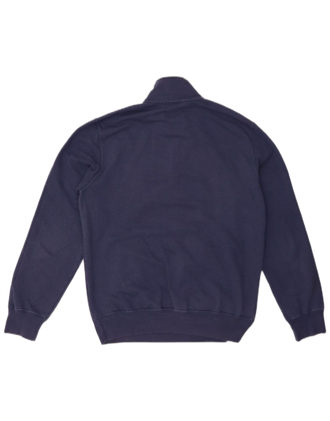 CHAMPION Sudadera con cuello y cremallera para hombre Jersey Pequeño Poliéster azul marino