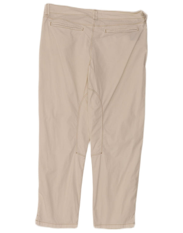 SIVIGLIA Pantalón Corto De Equitación Mujer W30 L25 Algodón Blanco