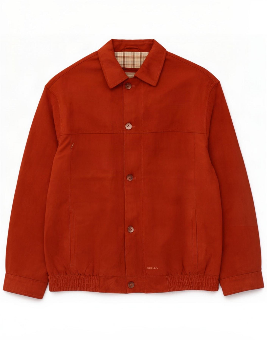 Chaqueta bomber vintage para hombre UK 42 XL Marrón Poliéster