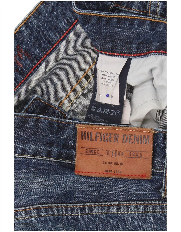 Tommy Hilfiger Jeans Bootcut para hombre W36 L32 Algodón azul marino