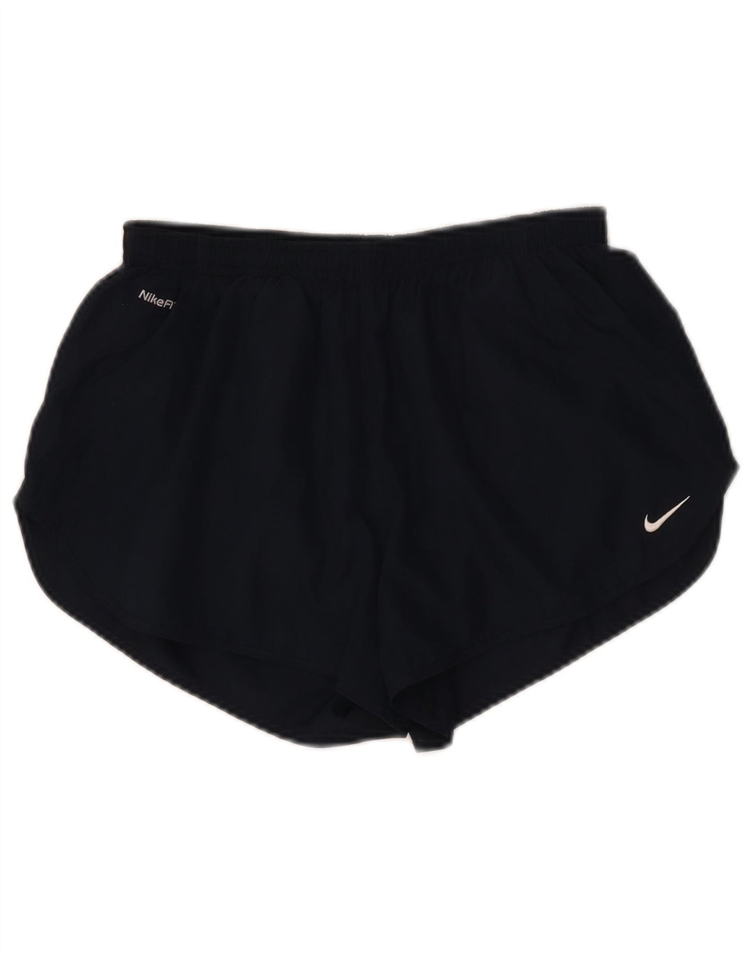 Pantalones cortos deportivos NIKE para mujer UK 8 Small Azul marino Poliéster