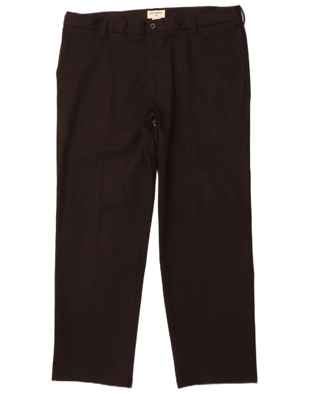 DOCKERS Pantalón chino recto para hombre W40 L32 Algodón negro