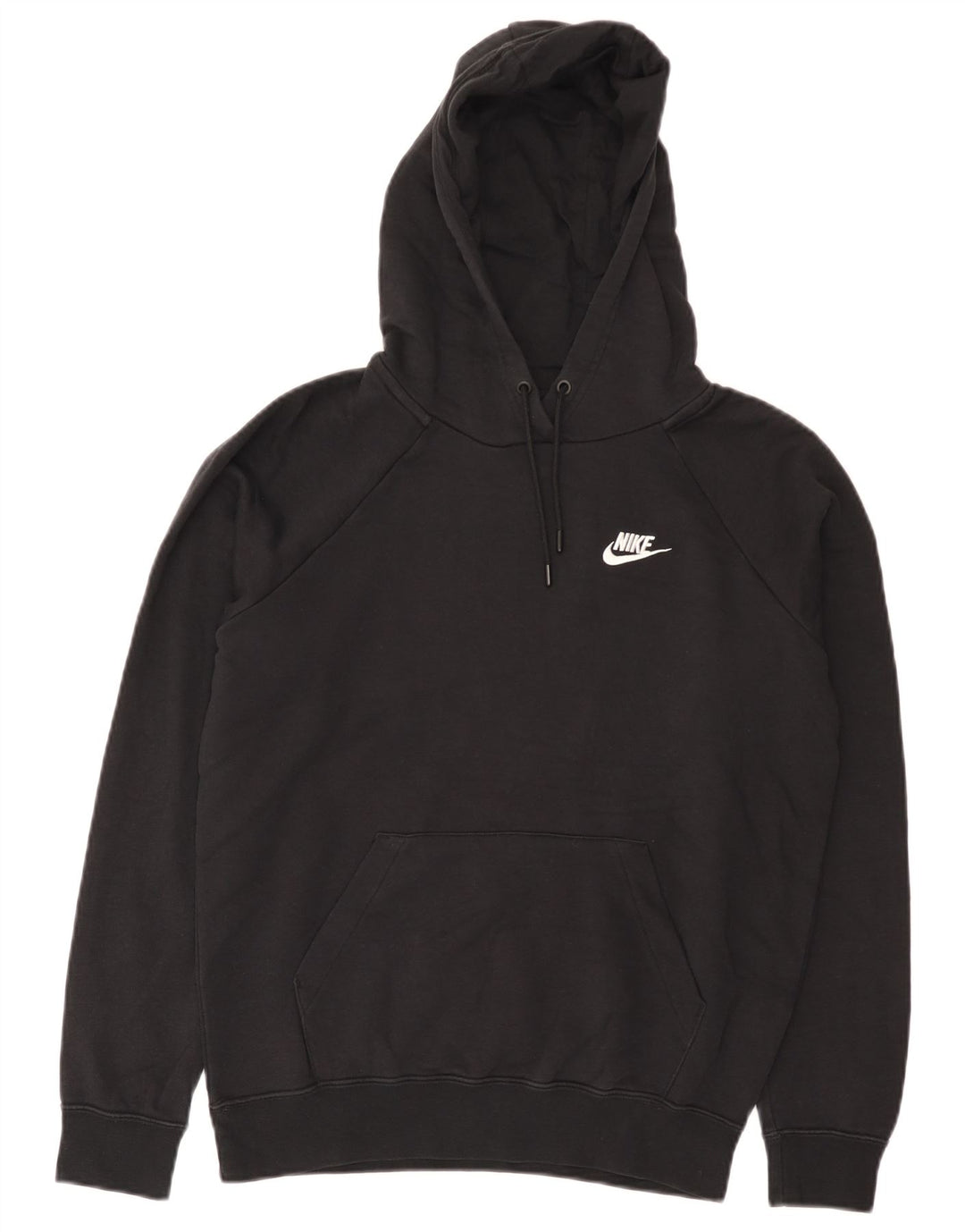 Nike - Sudadera con capucha para hombre, talla pequeña, algodón negro
