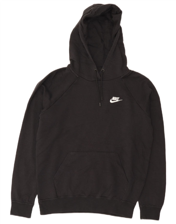 Nike - Sudadera con capucha para hombre, talla pequeña, algodón negro