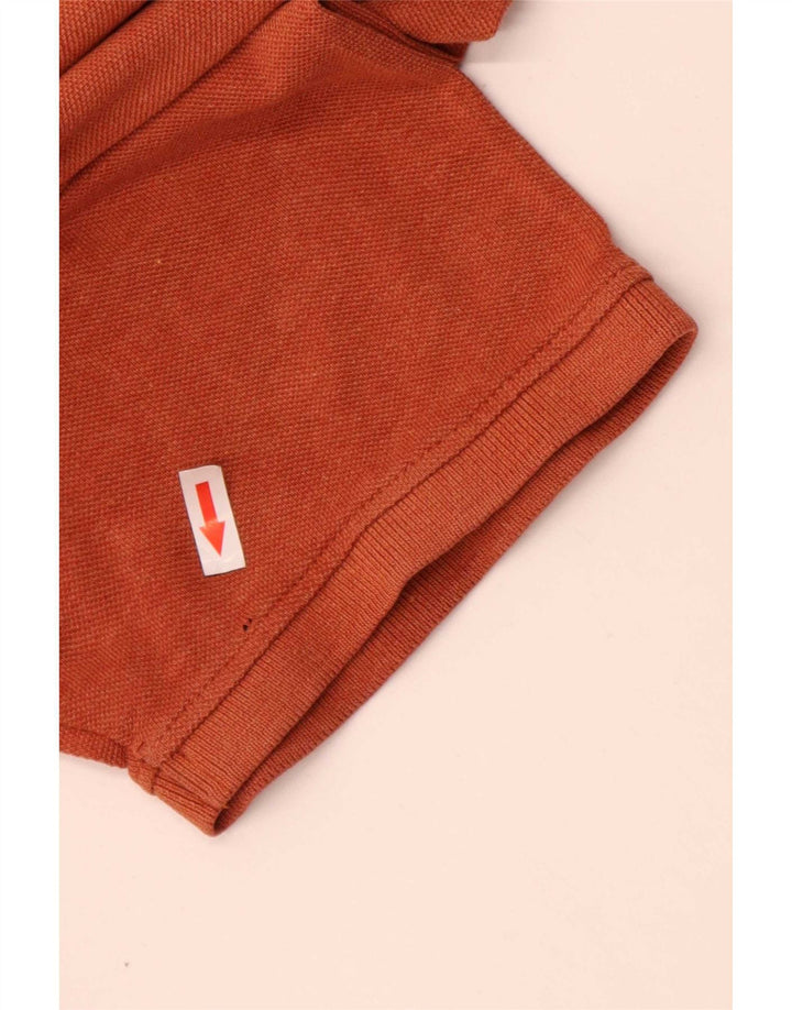 Polo de hombre Fat Face Large de algodón naranja