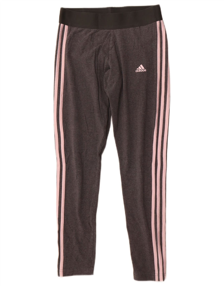Adidas Leggings para mujer Reino Unido 12 Algodón gris medio