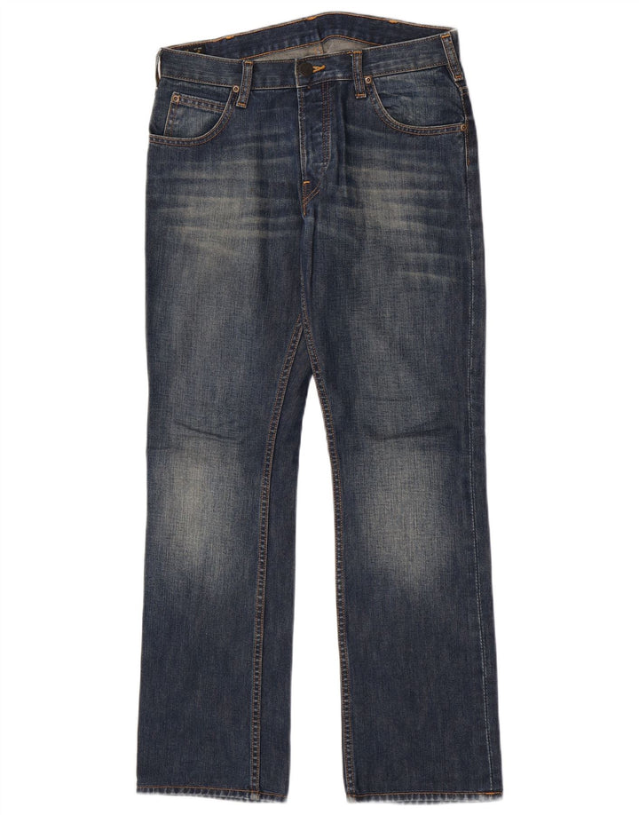 Lee Vaqueros Rectos Knox para Hombre W30 L32 Algodón Azul