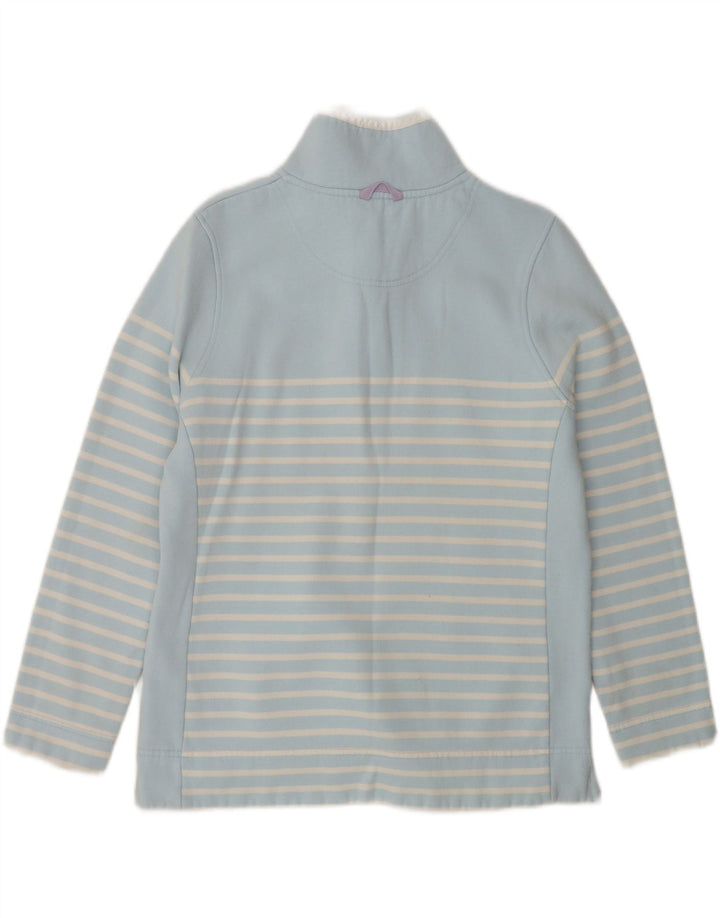 Crew Clothing Sudadera para mujer Jumper UK 12 Medium Blue Stripes