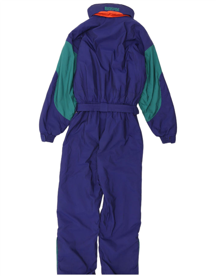 Brugi Mono de esquí para hombre ES 40 Mediano Azul marino Colorblock Poliamida