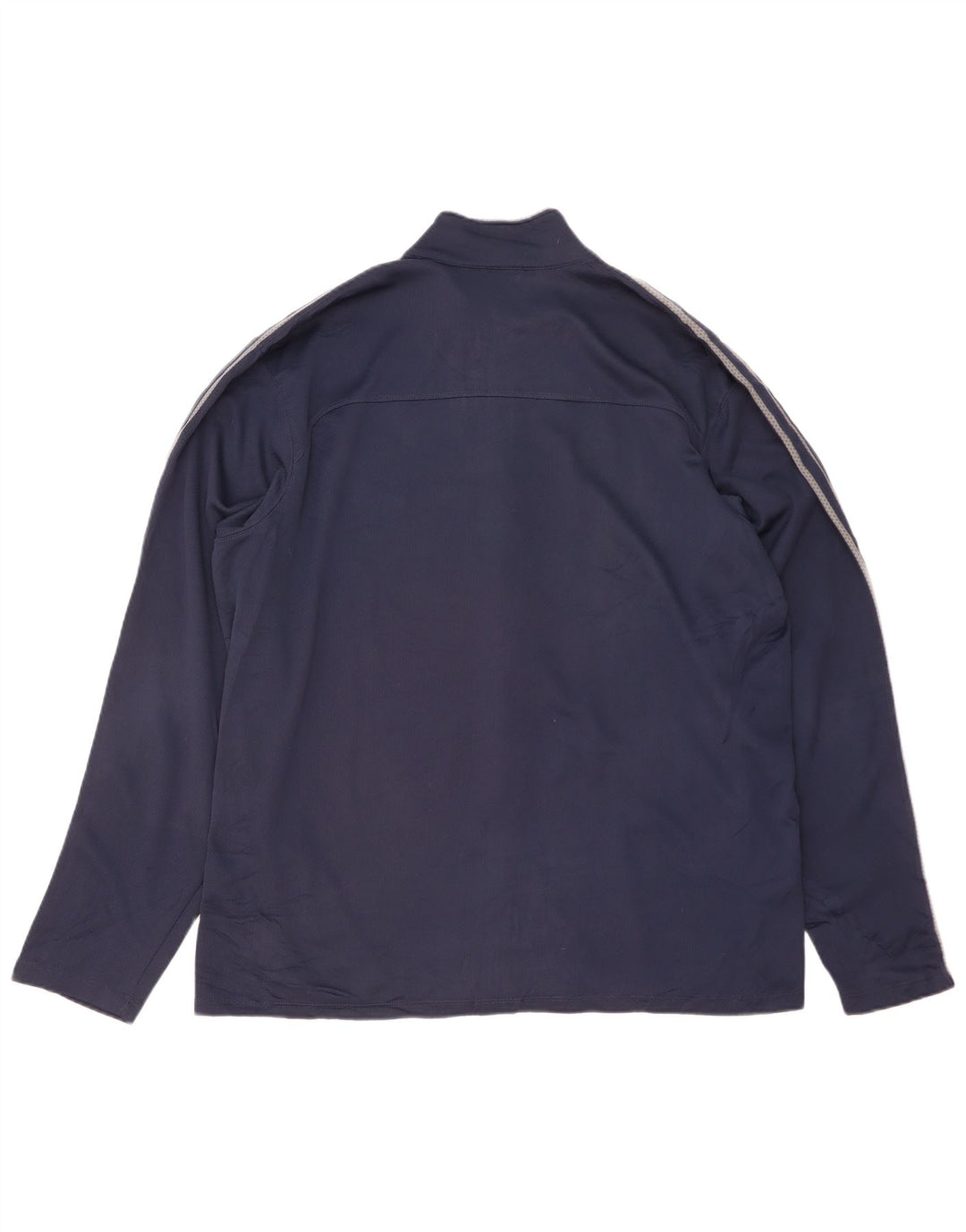 NIKE - Chaqueta de chándal para hombre, talla 2XL, poliéster a rayas, color azul marino
