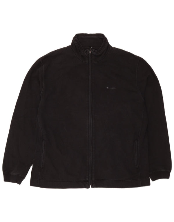 Champion Chaqueta de chándal para hombre XL Algodón negro