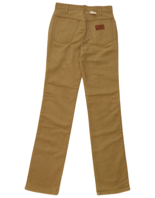 Vintage Mujer Slim Casual Pantalones W29 L33 Algodón Beige