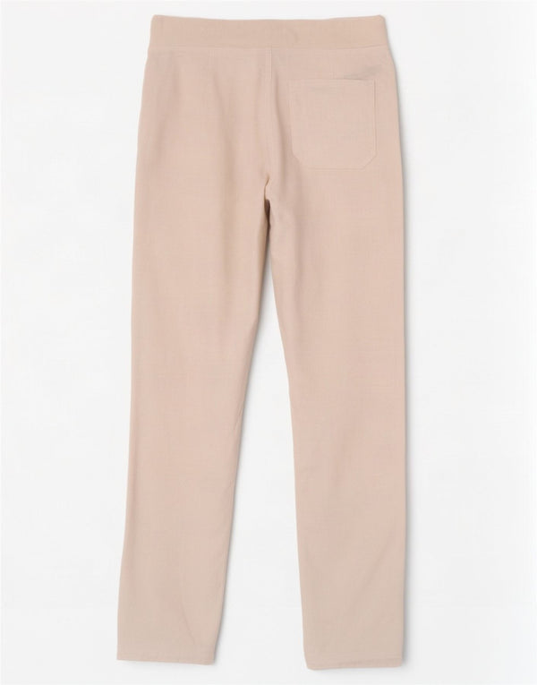 Kiabi Pantalones Casuales Rectos para Mujer EU 38 Medium W28 L32 White Linen