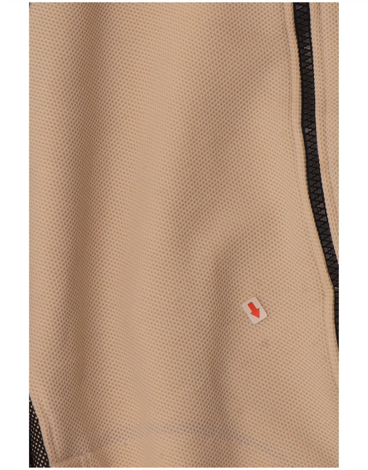 ASICS - Chaqueta de chándal con gráfico para hombre, color beige medio