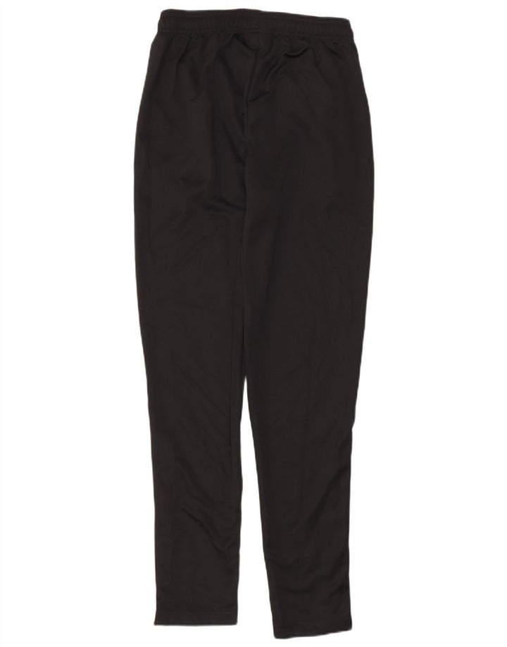 ADIDAS Boys Climalite Tracksuit Trousers 13-14 Years  Black