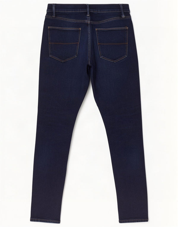 Marks & Spencer Vaqueros pitillo para hombre W30 L31 Algodón azul marino