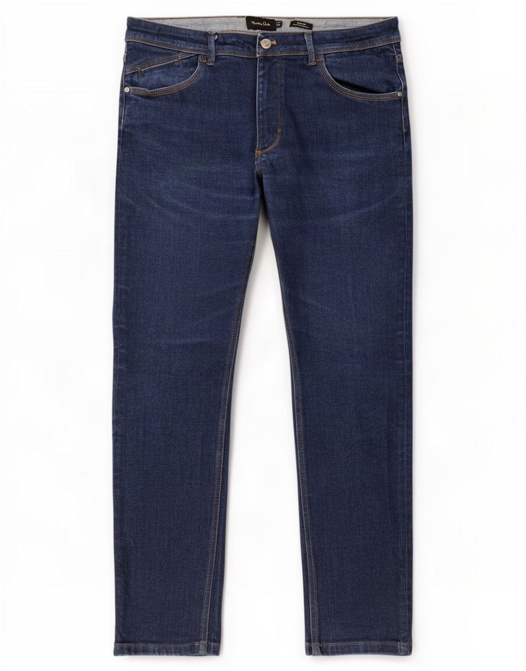Massimo Dutti Vaqueros Slim Hombre EU 44 Large W34 L30 Azul