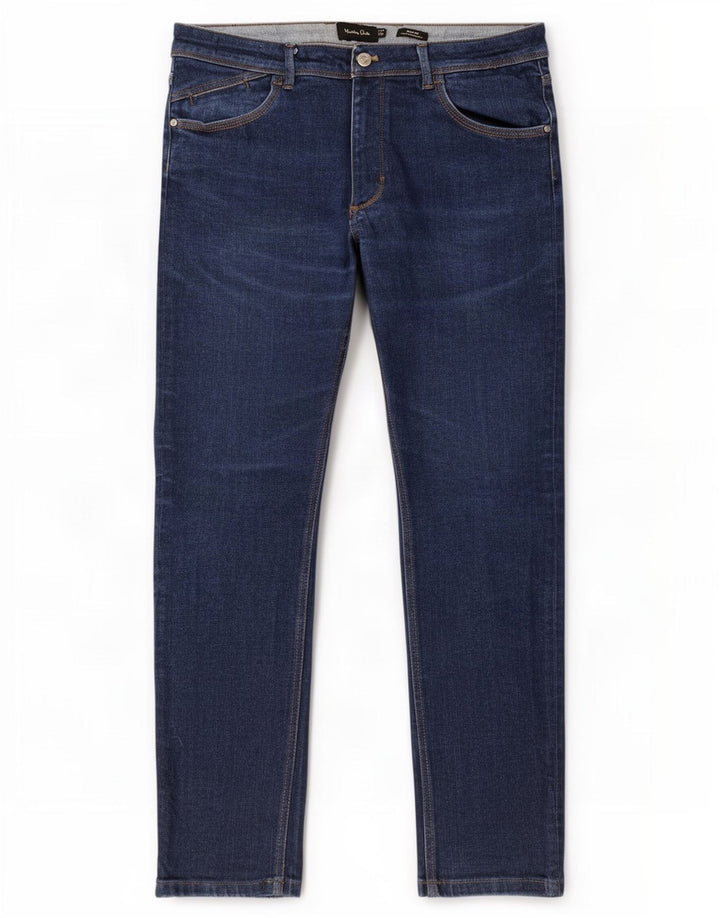 Massimo Dutti Vaqueros Slim Hombre EU 44 Large W34 L30 Azul