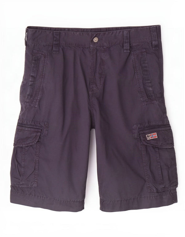 Napapijri Shorts cargo para hombre W36 Large Azul marino Algodón