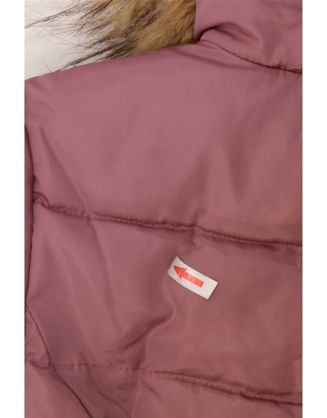 Dkny Abrigo Acolchado Con Capucha Niña 10-11 Años Rosa Medio Poliéster
