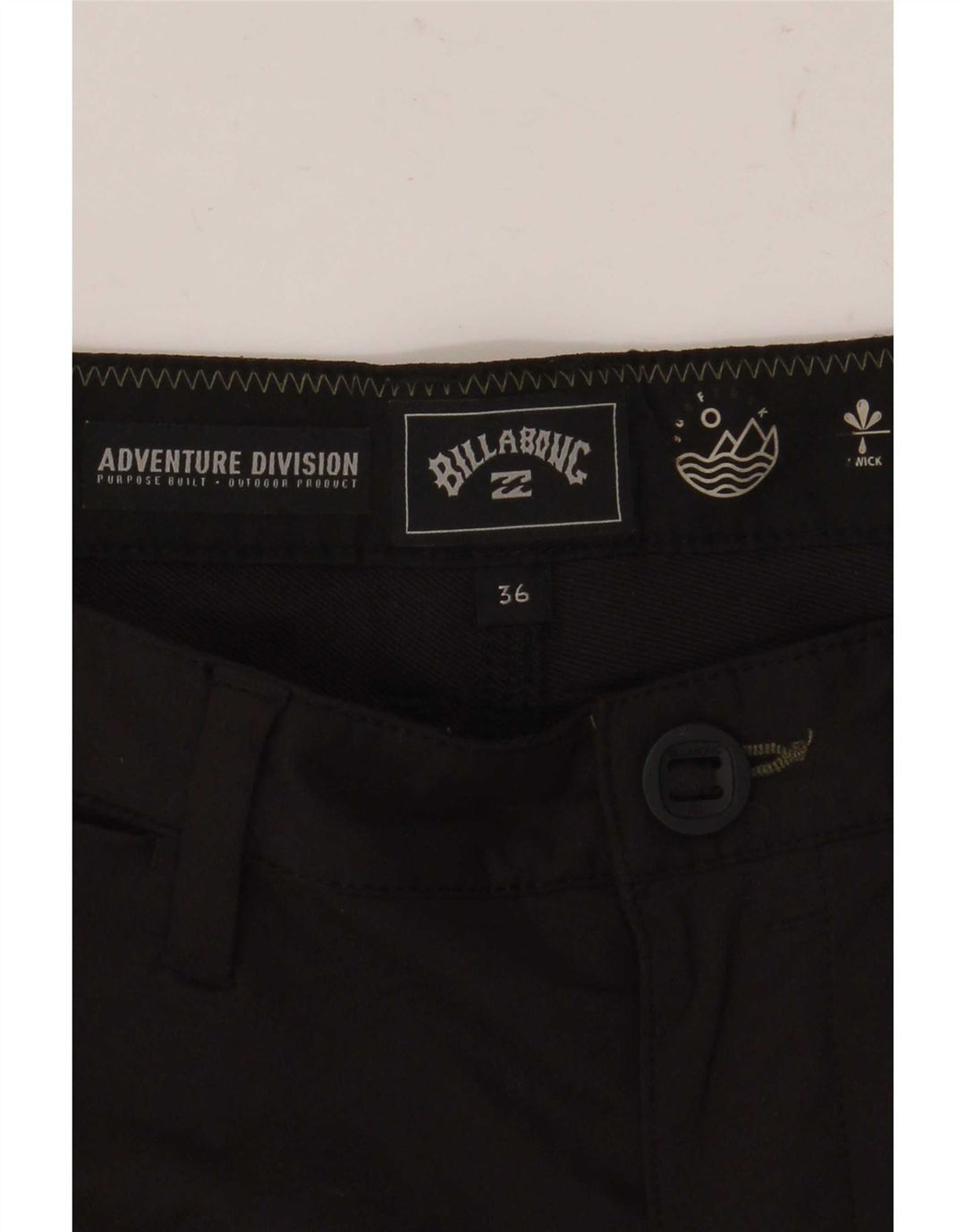Billabong Mens Chino Shorts Grande Negro