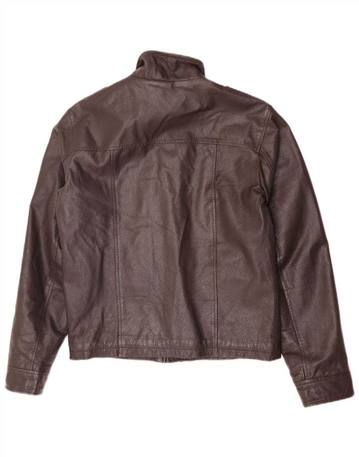 Conbipel Chaqueta De Cuero Hombre IT 48 Cuero Marrón Medio
