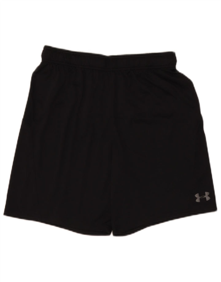 Under Armour Pantalones cortos deportivos para hombre Poliéster negro mediano