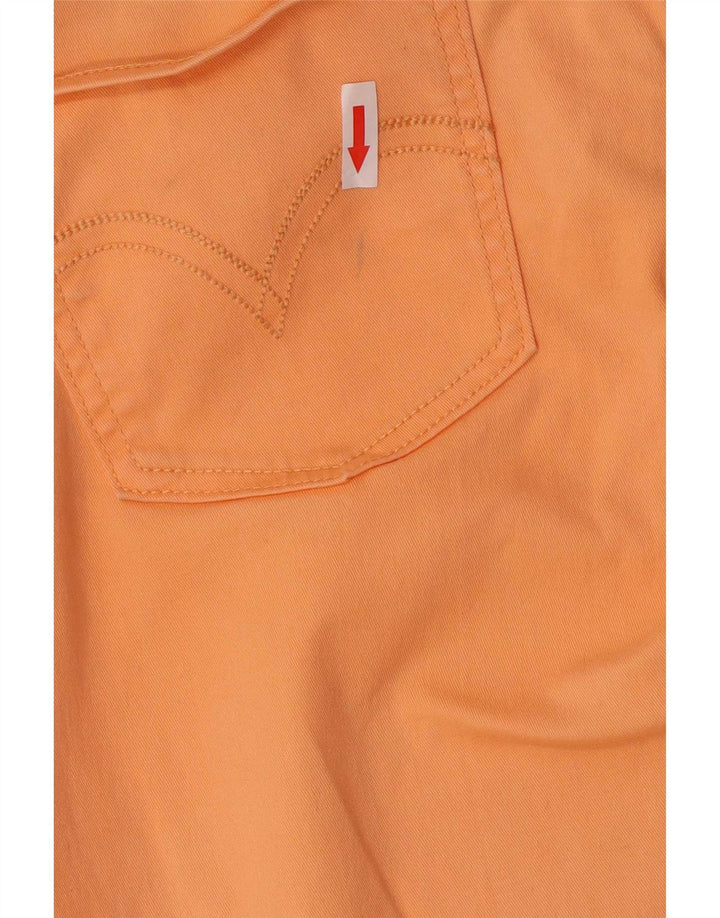 Vaqueros Jegging Levi's Mujer W34 L32 Algodón Naranja