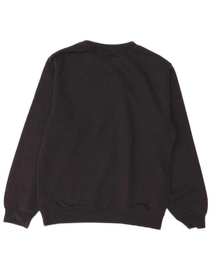 Nike Boys Air Graphic Sudadera Jumper 12-13 años Grande Negro Poliéster