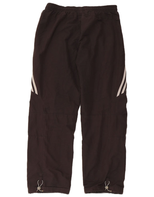 Adidas Mens Tracksuit Trousers Medium Black Polyester