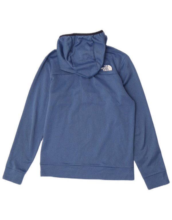 The North Face Sudadera con capucha gráfica para niños 14-15 años XL Azul Colorblock