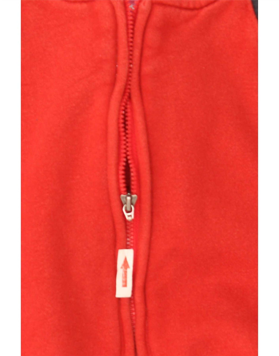 Fila Hombre Zip Neck Sudadera Jumper XL Algodón Rojo