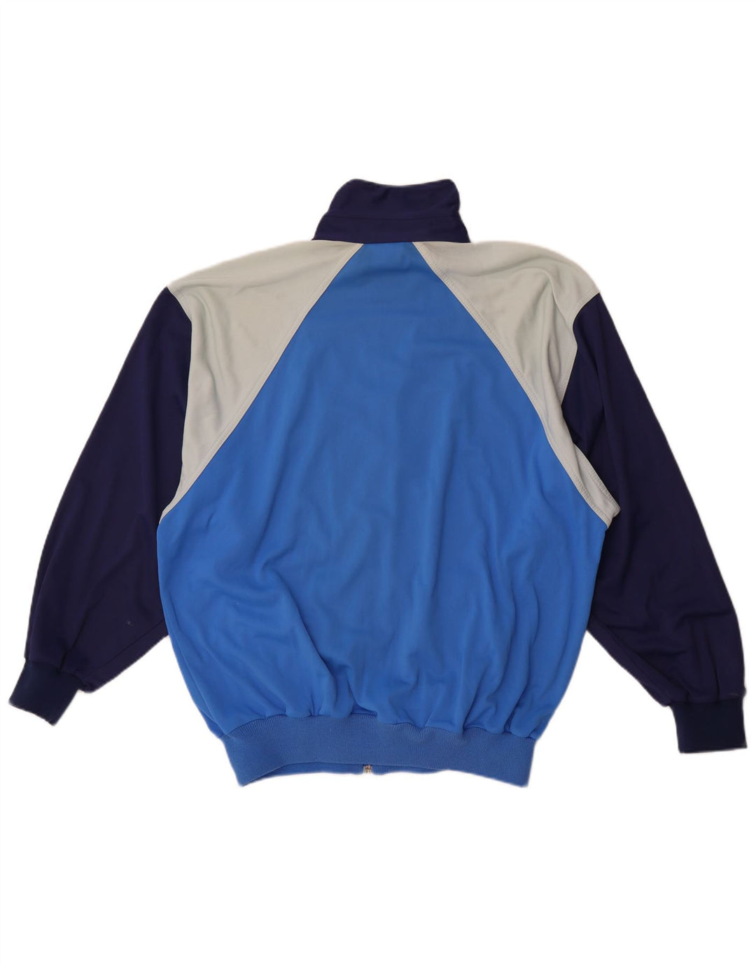 Ennerre Chaqueta de chándal para mujer UK 20 2XL Azul Colorblock Poliamida