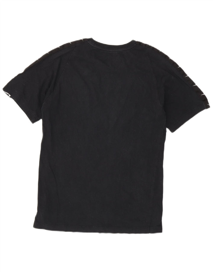 Nike - Camiseta gráfica para hombre, talla pequeña, algodón negro