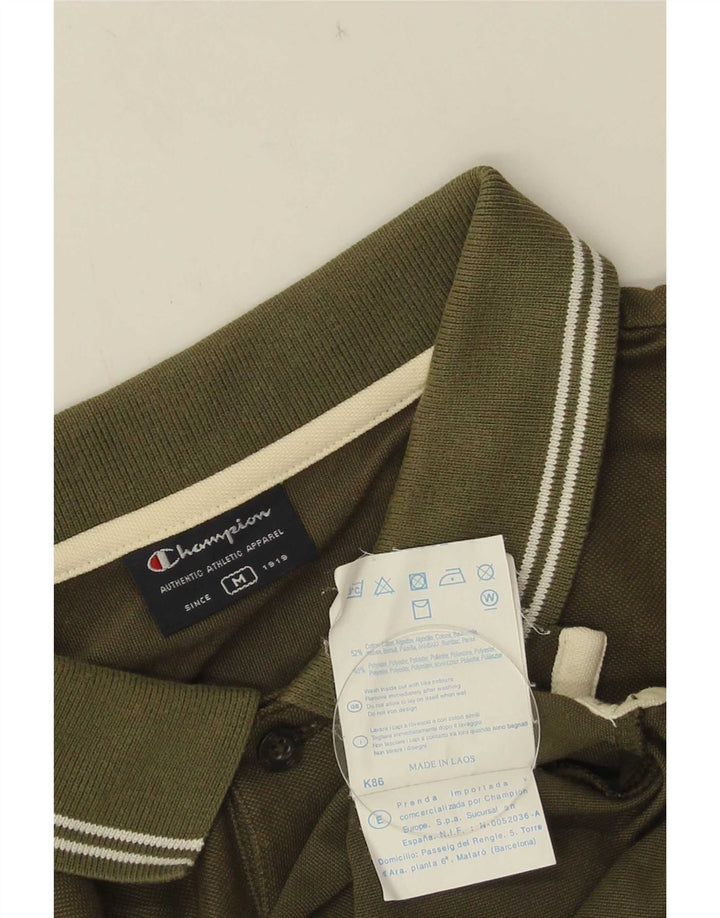 Champion Polo Hombre Algodón Verde Medio