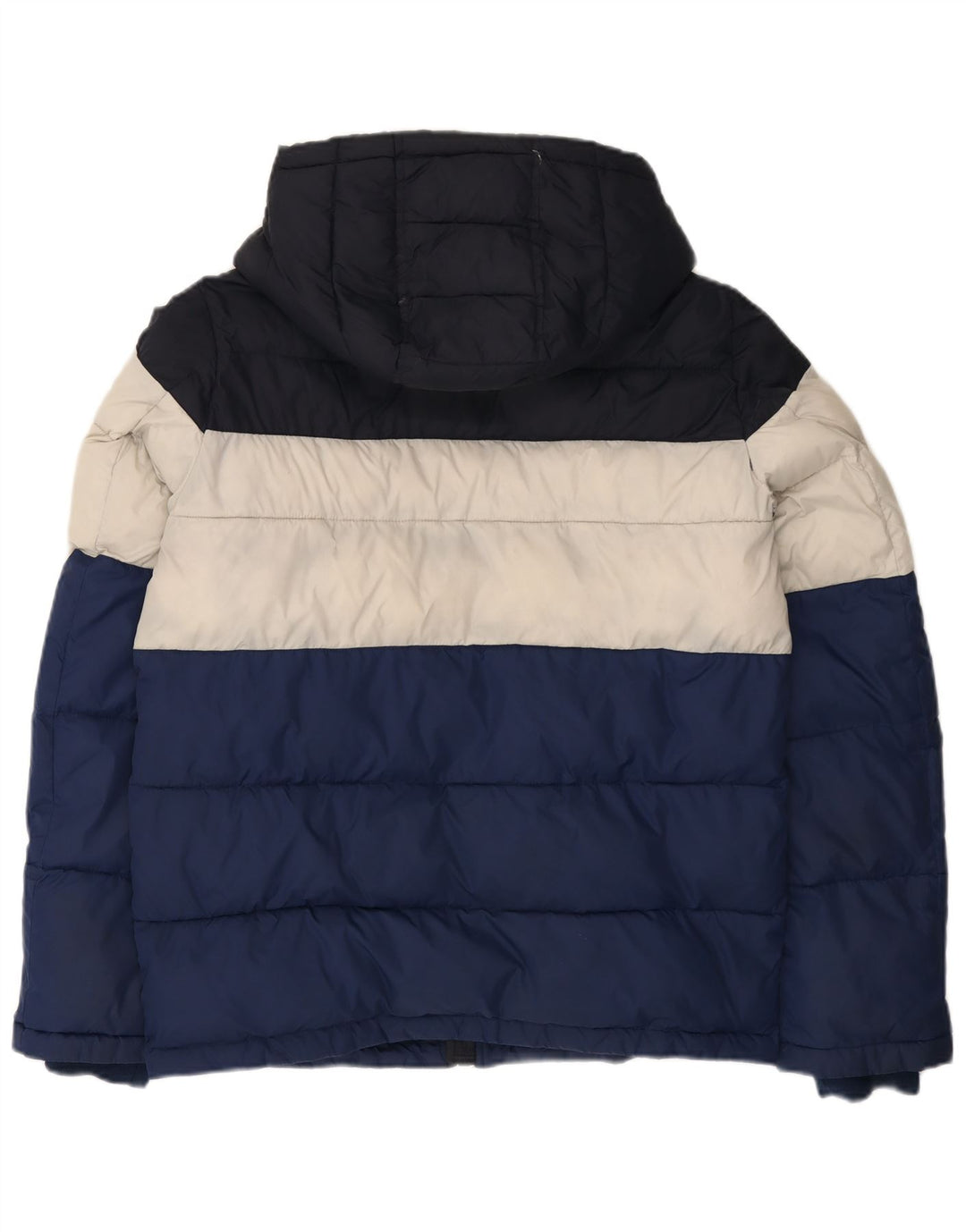 Tommy Hilfiger Chaqueta acolchada con capucha para hombre UK 36 Small Multicolor Nylon