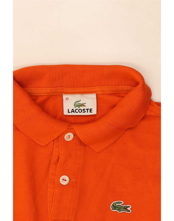 Polo Lacoste Niño 9-10 Años Naranja