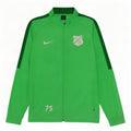 Nike Hombre Dri Fit Graphic Chándal Top Chaqueta Grande Verde Colorblock