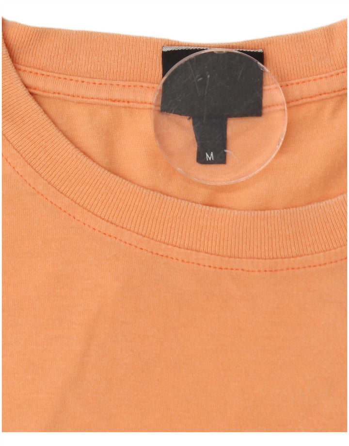 TRUSSARDI Hombre Camiseta Top Medium Naranja Colorblock