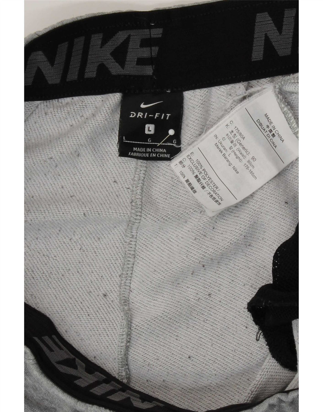 Nike Hombre Dri Fit Graphic Chándal Pantalones Joggers Grande Gris Poliéster