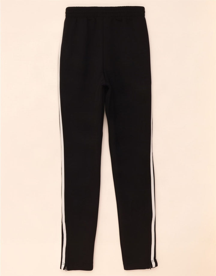 Adidas Pantalones de chándal para mujer UK 8 Small Negro Poliéster