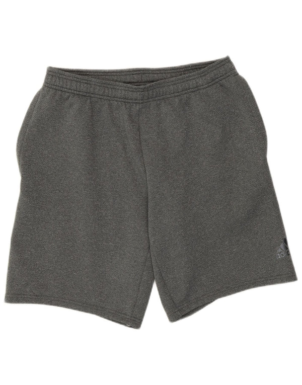 Adidas Mens Climalite Sport Shorts Gris Medio Poliéster