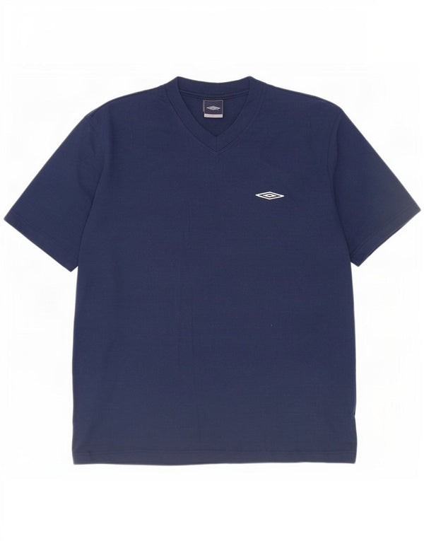Umbro Camiseta Hombre Top 2XL Azul Marino Poliéster
