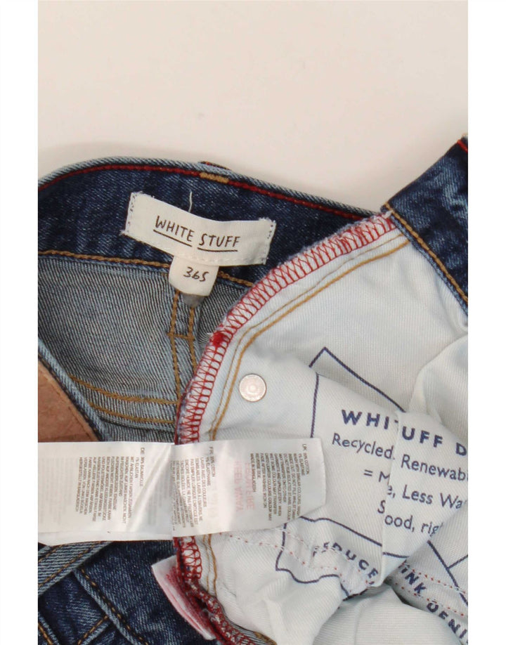 Vaqueros rectos para hombre White Stuff W36 L28 Algodón azul
