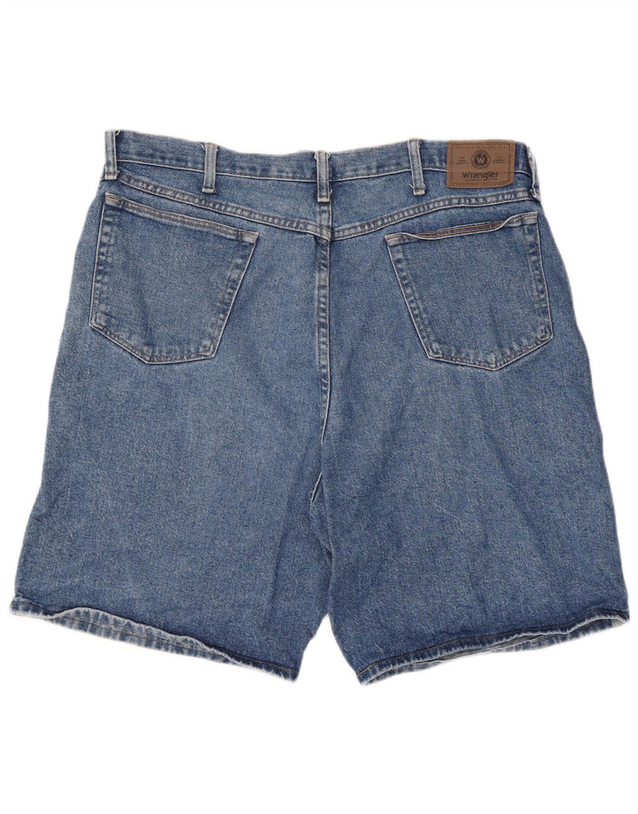 WRANGLER Pantalones cortos vaqueros para hombre W38 XL Algodón azul